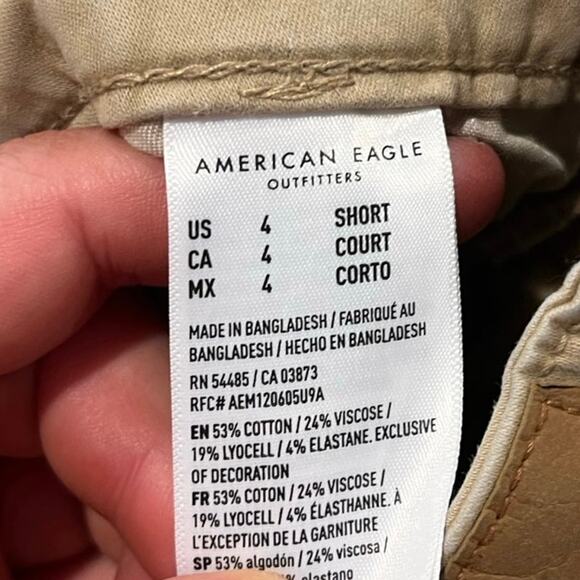 American Eagle Womens High-Rise Jegging Jeans Next Level Stretch Tan Size 4 - Picture 6 of 12